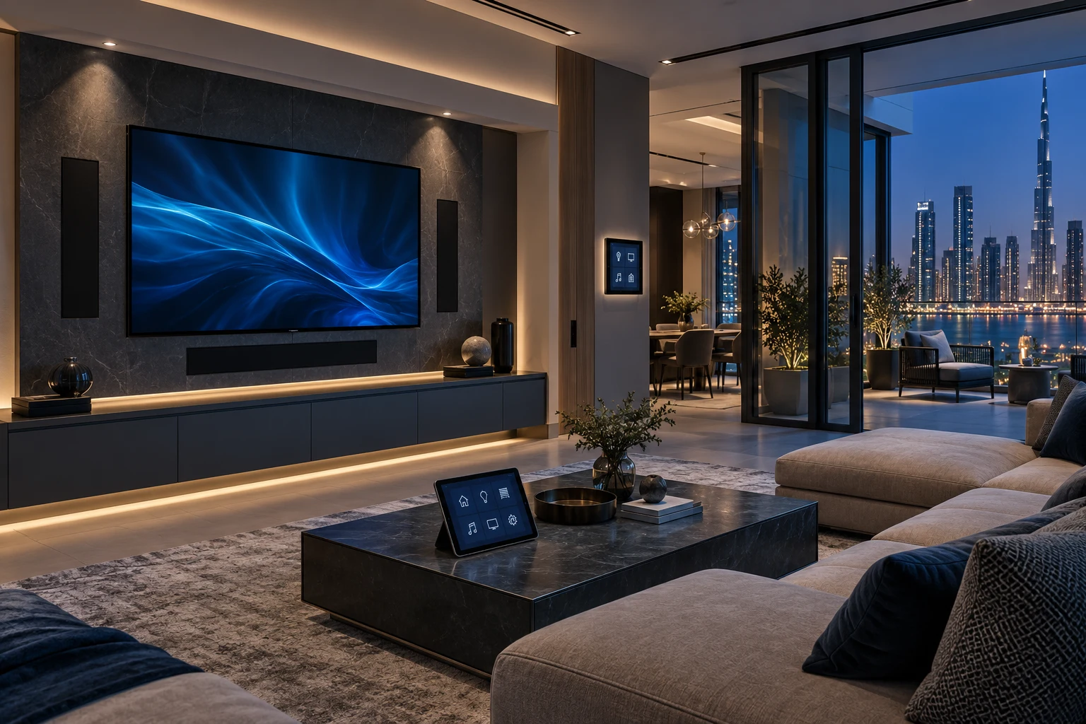 Illustrative smart home & av solutions environment