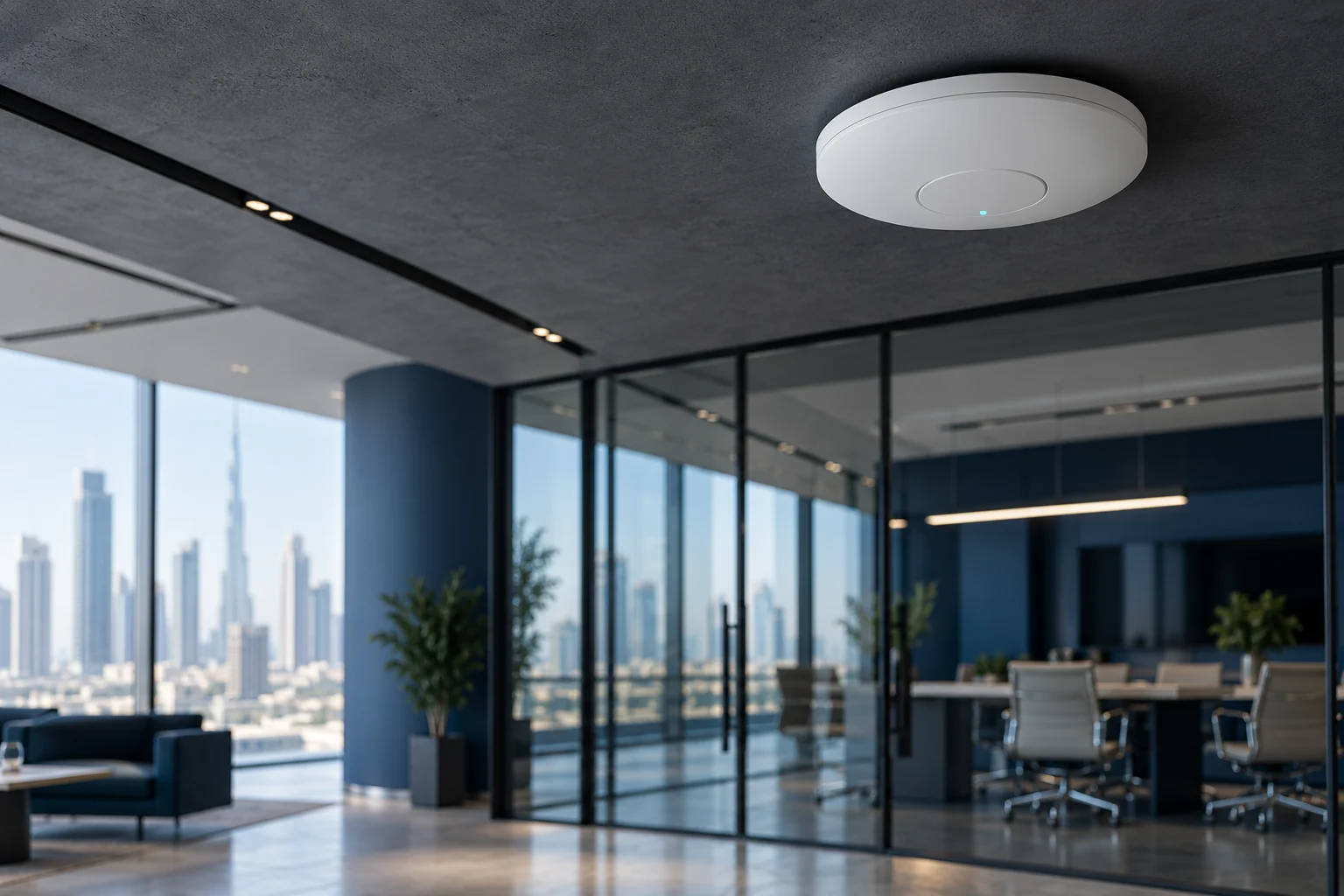 Illustrative managed wi-fi environment